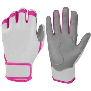 ถุงมือตีเบสบอลคุณภาพพรีเมียม หนังแท้ สำหรับผู้ใหญ่ ขนาดสั่งทำได้ ฝึกซ้อมได้ทั้งมือซ้ายและขวา ระบายอากาศได้ดี กันลื่น - Product Image 1