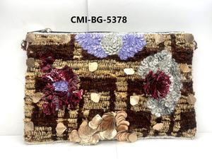 Sacs à provisions indiens en jute faits à la main de meilleure qualité pour femmes Design exclusif Dernière collection exclusive de matériaux en toile à la mode - Product Image 2