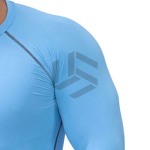 เสื้อคอมเพรสชั่นผู้ชายพิมพ์ลายทั้งตัว ระบายอากาศได้ดี แขนยาว ทนทาน - Product Image 4