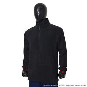 Nouvelle conception 2025 – Veste polaire respirante à manches longues pour homme, col montant, haute qualité, personnalisable, pour l'hiver et les activités de plein air - Product Image 3