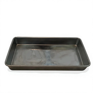 Chef Grade Stainless Steel Rectangular <b>Baking</b> Pan Heavy Duty Deep Sheet Pan Commercial Deep Roasting & <b>Baking</b> <b>Tray</b> Precision - Product Image 1