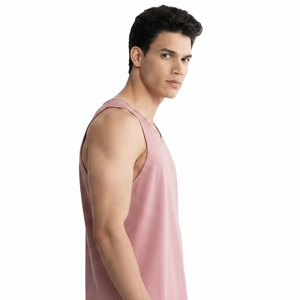 Summer Fitness Sports Workout Neck Sleeveless Vest <b>Crop</b> Gym <b>Men</b> Muscle Tank <b>Top</b> <b>Men's</b> Clothing Custom <b>Men</b> tank <b>Top</b> - Product Image 2