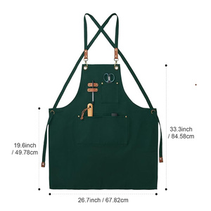 Delantales de Trabajo de Seguridad Resistentes Personalizados al por Mayor para Soldadura, Delantales de Soldadura de Cuero de Alta Calidad - Product Image 3