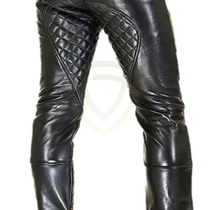 Pantalones de Cuero para Hombre, Último Estilo, Alta Calidad, Transpirables, Ligeros, de Secado Rápido, Casuales y a la Moda - Product Image 5