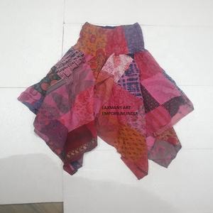 Coton patchwork femmes jupes robe - Product Image 1