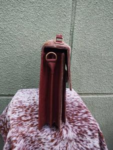 Sac à main portable en cuir véritable avec poils, sacoche pour ordinateur portable, mallette de messagerie vintage haut de gamme, sacoche d'affaires LPBH-0017 - Product Image 6