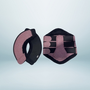 Bottes de brossage scintillantes durables avec doublure douce et solides pour les produits de protection pour chevaux à fermeture velcro - Product Image 1