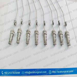 Frazier Suction Tube 13cm German Stainless Steel ENT Nasal Surgical Instrument with Finger <b>Control</b> Vent - Product Image 2