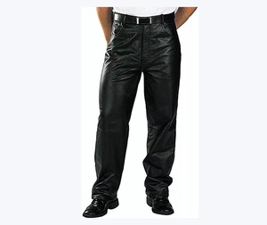 Pantalones de Cuero para Hombre, Último Estilo, Tela de Lona Ligera, Color Personalizado, Mejor Calidad, Precio Bajo - Product Image 1