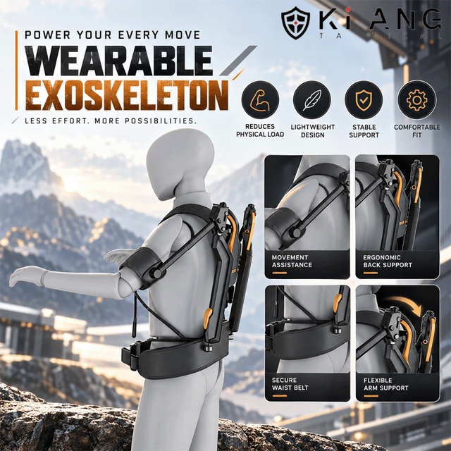 Factory Custom Strength Assistance Lightweight Exoskeleton Offer Back Support Exoskeleton Other Personal Defense Equipment