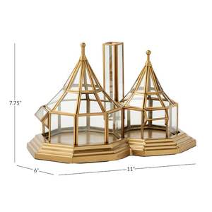 Terrario de Cristal Pequeño para Plantas de Interior, Recipiente de Cristal para Plantas, Florero de Mesa, Decoración Artística, Diseño Transparente - Product Image 3