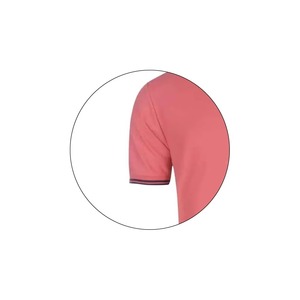 <b>Men's</b> <b>Pink</b> Cotton Pique <b>Polo</b> <b>Shirt</b> Short Sleeve Casual Breathable Knitted Solid Color Regular Fit Customize wholesale OEM - Product Image 6