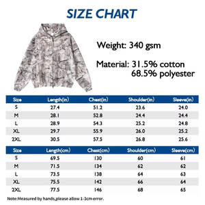 Nuevo Conjunto de Sudadera con Capucha para Hombre Serie Camo, Impresión DTG de Alta Calidad, Sudadera con Capucha de Manga Larga con Cierre y Pantalones Deportivos - Product Image 3