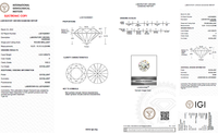 Diamant de laboratoire de 2 carats, forme ronde, clarté VS, couleur GH, non certifié, diamant non serti pour la fabrication de bijoux, provenant du fabricant.