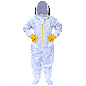Combinaison d'apiculture intégrale personnalisable avec couvre-tête en maille polyester imperméable, logo personnalisé - Prix usine, vente chaude - Product Image 2