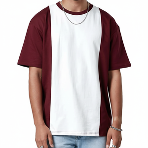 T-shirts décontractés pour hommes, personnalisables, de haute qualité, écologiques, anti-rétrécissement, à col montant, manches courtes, coupe classique - Product Image 5