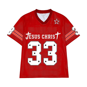 High Performance Mesh Jersey Breathable <b>Polyester</b> Athletic Team Jersey Professional Manufacturer Supply - Product Image 4