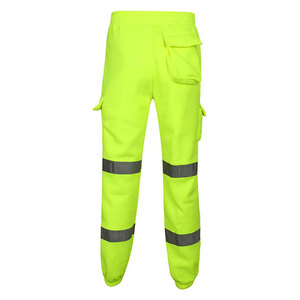 Men's Breathable & Waterproof Reflective Hi Vis <b>Work</b> Pants Wholesale Safety Multi-Pockets <b>Joggers</b> Hi Vis Workwear Trousers - Product Image 2