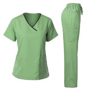 STYLO INTERNATIONAL Conjunto de Uniformes Médicos Unisex con Cuello en V, Uniformes de Hospital, Uniformes de Enfermería, Ropa de Trabajo para el Cuidado de la Salud, Tejido de Rayón - Product Image 4