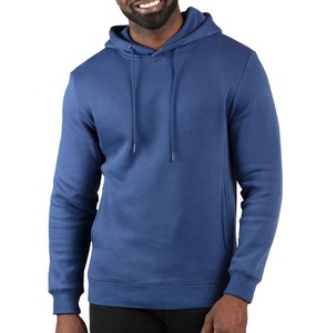 2024 Men's 100% Cotton 380gsm Fleece <b>Hoody</b> Sweatshirt Boxy Fit No <b>String</b> <b>Hoodie</b> with Embossed Print and Pocket XS Size - Product Image 1