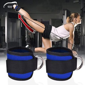 Correas de tobillo premium para gimnasio, accesorios para máquina de cable para extensión de piernas y kickback de glúteos, bandas de pie para entrenamiento físico, accesorios de ejercicio - Product Image 6