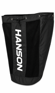 Sac de sport en maille noire de qualité supérieure avec cordon de serrage pour l'entraînement au football/soccer/football américain - Personnalisation du modèle de marque BCB01 - Product Image 2