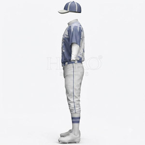 2026 Trendy Baseball Uniform Set With Customized Name And Logo <b>On</b> Jersey For Team Training And Matches - Product Image 4