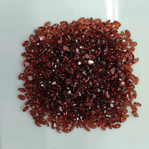 Granat rouge naturel 5x3MM, coupe ovale, pierre précieuse de qualité supérieure, pour la fabrication de bijoux, accessoire - Product Image 2