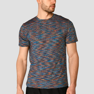 Hot Selling OEM Fantastic Quality Gym Sports Compression O-Neck <b>Tshirt</b> Men Breathable Quick-Dry Fabric T-Shirts - Product Image 2