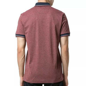 Servicio OEM ODM, Camiseta Polo Antiarrugas para Hombre, Personalizada, Manga Corta, Cuello Camisero, Camiseta de Alta Calidad para Hombre - Product Image 4