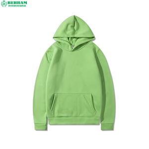 High Quality 100% Cotton 310 GSM Heavy Weight Distressed Black Pullover Hoodies & <b>Sweatshirts</b> <b>Long</b> Sleeve Cotton Hoodies Men - Product Image 4