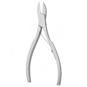 Cortacutículas Eléctrico de Acero Inoxidable con Resorte Único, Alicates para Manicura y Pedicura, Eliminador de Piel Muerta, Resistente - Product Image 1