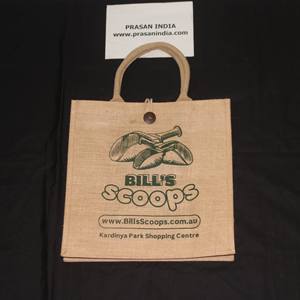 Bolsa de Compras de Yute para Supermercado con Cierre de Hombro y Asa de Algodón, Puede Contener hasta 15 Libras, Artículos Diarios para Uso en Fiestas - Product Image 6