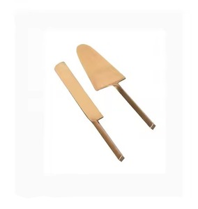 Contemporary Living Dessert Serving Set Metal Cake Knife and Server Stainless Steel Cake Lifter <b>Tools</b> - Product Image 2