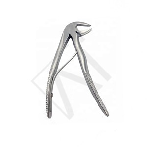 Forceps d'extraction dentaire pédiatrique Accuram 10 cm en acier inoxydable, instrument chirurgical dentaire pour l'extraction des dents chez l'enfant, certifié CE - Product Image 5