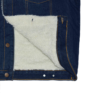 Chaqueta vaquera de corte relajado para hombre, tela de algodón duradera, estilo clásico con botones, ropa casual de calle para hombre - Product Image 6
