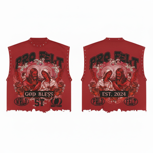 2026 New Latest Design Sleeveless Vest Shirts Streetwear Solid Color Hip Hop Fleece Fabric OEM ODM Premium T-shirt Men - Product Image 6