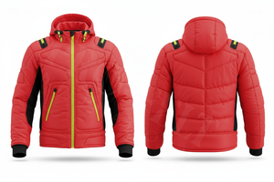 แจ็คเก็ตมอเตอร์ไซค์บุหนาสำหรับฤดูหนาว ดีไซน์ทันสมัยปี 2026 พร้อมซิปและฮู้ดสำหรับผู้ชาย คุณภาพสูง อุ่นสบาย ปลอดภัยสำหรับการขับขี่ - Product Image 6