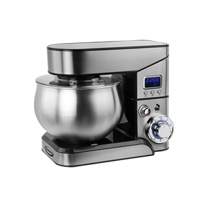 Batteur sur socle professionnel Gmax FM-205E 1000W, 5L, avec écran LCD et minuteur, pour la pâtisserie, comprend un fouet à œufs - Product Image 1