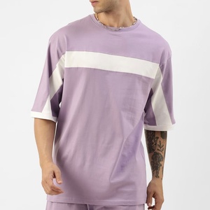 Ensemble de costume décontracté pour homme en tissu respirant, deux pièces, été, avec t-shirt à manches courtes et short, polyester/coton - Product Image 3