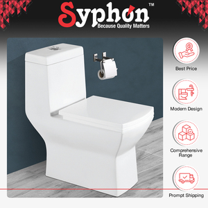 WC monobloc en céramique de qualité supérieure, à poser au sol, pour les acheteurs en gros – Meilleures ventes - Product Image 2