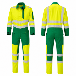 best material <b>fire</b> proof coverall waterproof Working Uniform Construction Worker Coverall Suits light weight safety coverall - Product Image 3