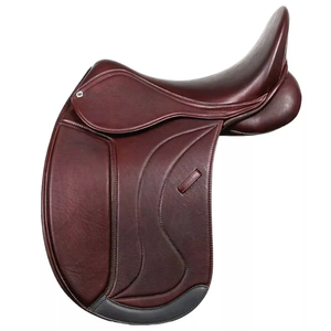 Selle d'équitation en cuir véritable de qualité supérieure pour le saut anglais, nouveau design, confortable et durable, équipement équestre - Product Image 2
