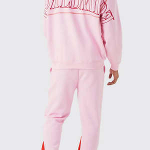 Survêtement pour homme personnalisé de haute qualité, respirant, imprimé, coupe classique, pour l'entraînement, polyester/coton - Product Image 5