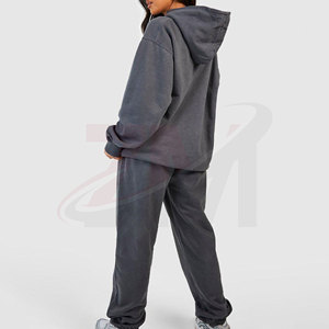 Women <b>Tracksuit</b> Set Custom Hoodie and Jogger Sweat Suit Comfortable Casual Sportswear OEM Wholesale - Product Image 3