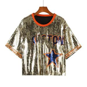 Camiseta Brillante de Última Moda con Diseño Nuevo, Ropa Urbana con Logotipo Personalizado, Precio al por Mayor, Camisetas Unisex - Product Image 4