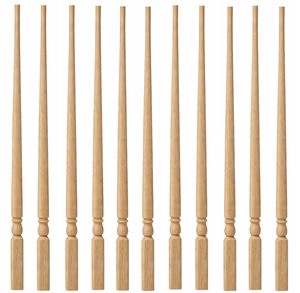 Balaustres de Madera Modernos al por Mayor, Piezas de Barandilla para Escaleras y Balcones, Uso Interior/Exterior, Ecológicos, Duraderos, OEM/ODM Disponible - Product Image 1