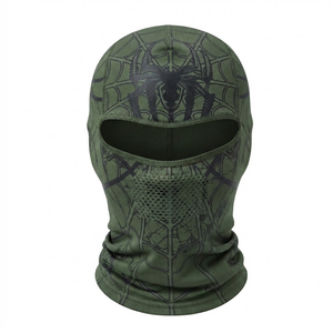 Wholesale High Quality Sublimation Design 100% Polyester Unisex Sports Daily Use Windproof <b>Balaclava</b> Fashion <b>Black</b> Custom Color - Product Image 4