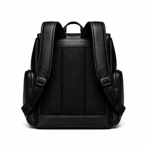Strong and Stylish Leather <b>Backpack</b> for Men with Ergonomic Design, Laptop Compartment and Travel-Friendly Premium Handmade - Product Image 2