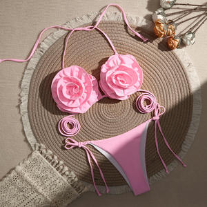 ชุดว่ายน้ำสองชิ้นแบบผูกเชือก - Product Image 5